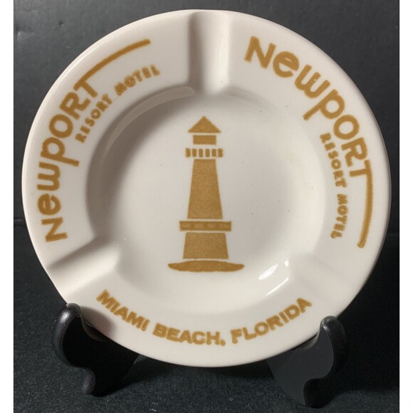 Other - Vintage Newport Resort Motel Ash Tray Miami Beach Florida 1960s